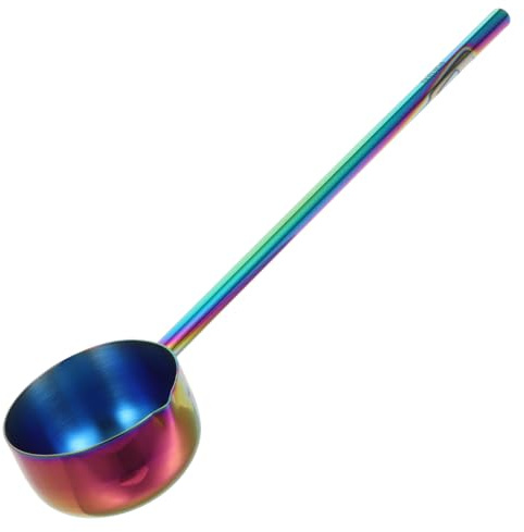 VALICLUD Stainless Steel Ladle Long Handle 304 Metal Soup Ladle Water Scoop Household Cooking Spoon Soup and Oil Pouring