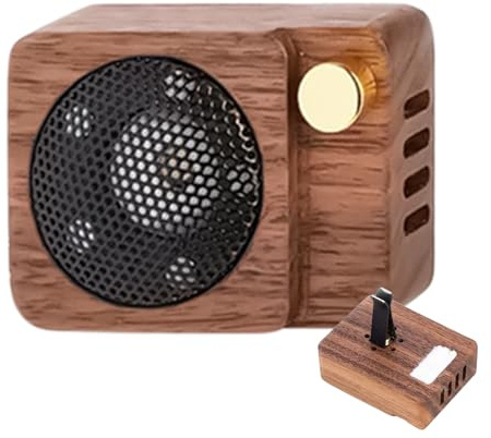 Désodorisant D'Ambiance Pour Voiture | Diffuseur De Parfum Aromathérapie Décoratif,Parfum pour Prise d'Air de Voiture en Bois avec Style Haut-parleur | Pour Intérieur Automobile Chambre Salle de Bain
