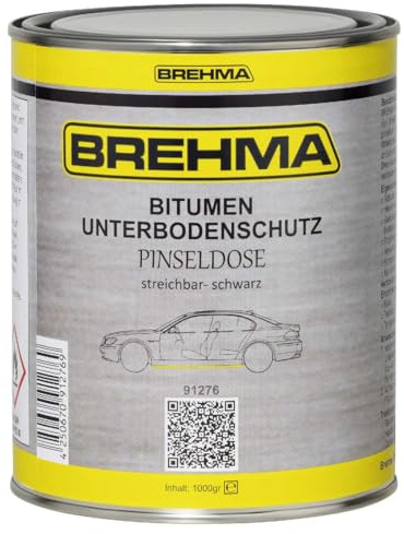 BREHMA Bitumen Unterbodenschutz streichbar Pinseldose 1kg