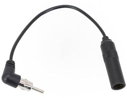 SageFurned 20 cm Autoradio FM/AM Antennenverlängerungsadapter mit Winkelanschluss für Ford Verkabelungskabel, kompatibel mit den meisten Autos