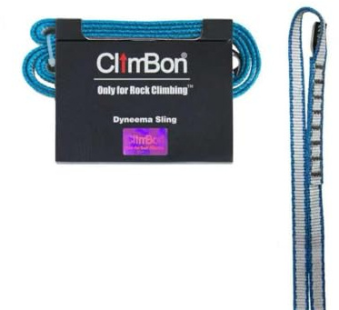 CLIMBON Kletterschlinge 10mm Dyneema Schlingen Läufer 22 KN Kletter Utility Seil Felsklettern, Double Certification CE UIAA, Erstellen von Ankersystemen, Abseilausrüstung, perfekt für Baumarbeiten