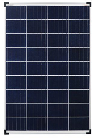 Enjoy solar Poly 100W 12V Panel Solar Policristalino Módulo Fotovoltaico Ideal para Autocaravana, Vivienda de Jardín, Barco