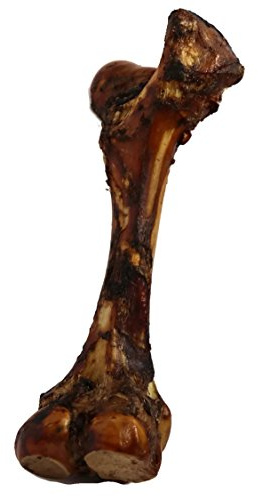 K9 Connoisseur Single Ingredient Dog Bones Made In USA For Large Breed Aggressive Chewers All Natural Long Lasting Meaty Mammoth Marrow Filled Bone Chew Treat Best For Dogs Over 50 LBS -Goliath 1 Pack
