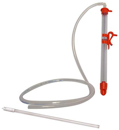 BREWFERM automatischer Heber Flow'in Small (34,5 cm), aus PVC, für Temperaturen bis 60°C