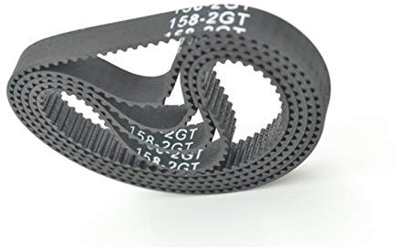 Temhyu Shuxiang-Zahnriemen GT2 Zahnriemen, Länge 158/160/166/170 / 172/176/180mm, W = 6/9mm, 2gt Closed-Loop-Synchronriemen for 3D-Drucker 158-2GT 172-2GT. Premium Synchronriemen