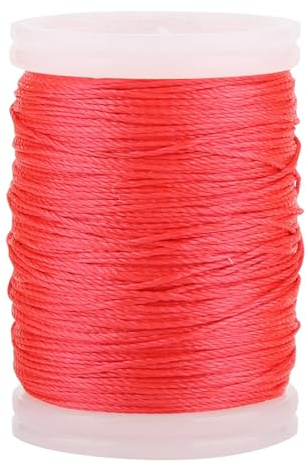 120 M Bågsträngsserveringstråd, Bågskyttetillbehör 400D Nylonfiber Bågskyttetrådssnöre med Hög Brotthållfasthet 34 Pund för Bågskyttetillbehör