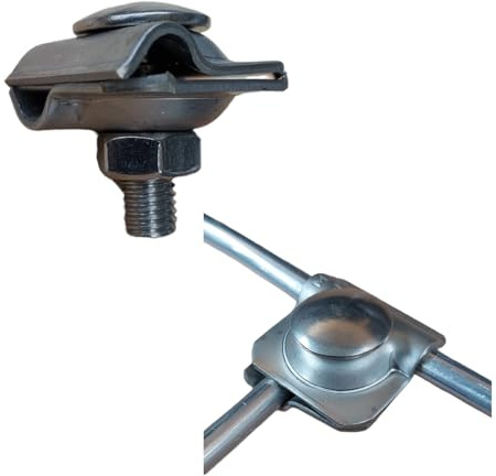 PAG Turbo GmbH - 10 Stück Multiklemme/Uniklemme Edelstahl für Blitzschutz Erdung
