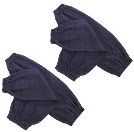 Copertura del Braccio Antiusura, 2 Paia in Denim Doppio Strato | Protezione per Fabbrica e Cantiere, Vestibilità Aderente, Copertura Estesa, Resistenza All'usura, Calore