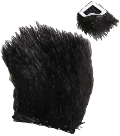 Protezione per fotocamera antivento per fotocamera - Paravento antivento, protezione antivento per fotocamera d'azione pelosa, protezione antivento per action camera per parabrisa