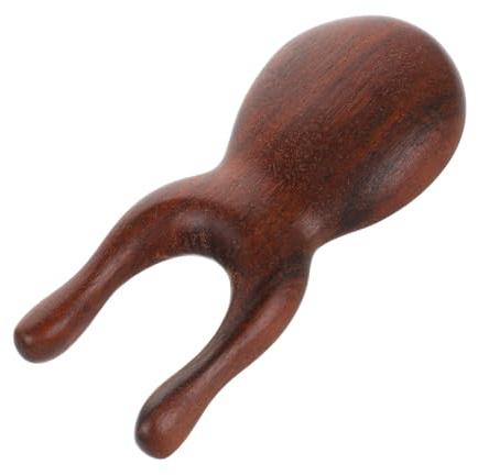 Tragbares Nasenmassagegerät, Nasenschaber für Gesicht | Kompaktes Nasenreinigungsgerät, Traditionelle Form, Kaffeefarbene Ausführung, für Unterwegs und Pflege