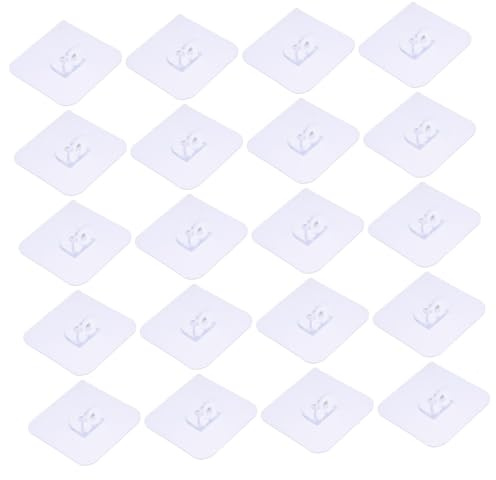 FUTUREORYY 50 Pièces Piquets De Séparation Pour Étagères Transparents Supports Muraux Sans Perforation Clips Pour Cloisons De Placard Conviennent à Divers Meubles