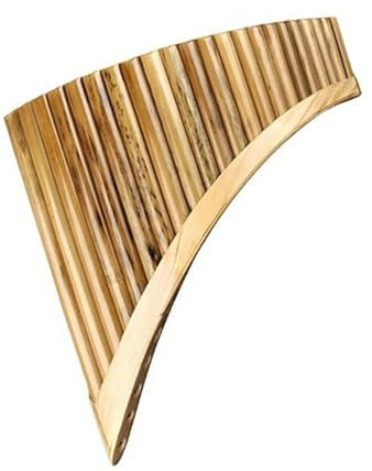 Flauta de pan profesional de 22 tubos en Do instrumento musical hecho a mano