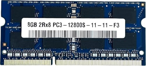 Memoria RAM DDR3 SODIMM, 8GB, 1600 MHz, 8 GB PC3-12800S, 2Rx8 204 Pines, CL11, 1.5V para Ordenador Portátil Notebook Laptop 51CH163_8GB