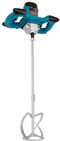 Agitatore professionale, 2100 W, miscelatore elettrico per calcestruzzo, 6 marce, 800 giri/min, miscelatore per malta