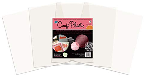 Grafix Food Safe Craft Plastic Film – Reusable .0075” Thick Translucent Film, Perfect for Sugar Craft Stencils, Cookie and Cake Decorating, Chocolate Work, and More, Frosted, 12 x 12”, Pack of 25