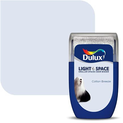 Dulux Light & Space Tester Paint, Cotton Breeze, 30 ml