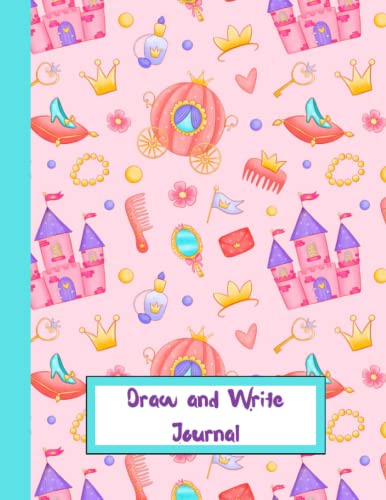 Draw and Write Journal: Grades K-2: Primary Composition Half Page Lined Paper with Drawing Space (8.5 x 11 Notebook), Learn To Write and Draw Journal