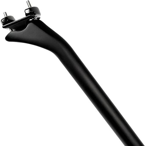 Cykelstolpe,Fjädrad sadelstolpe,Cykelsitsstolpe Carbon Fiber Road Cykelstolpe 27,2 31,6mm Carbon Bike Sadelstolpe Carbon Sadelrör Totalt 415mm Offset 25mm (Color : 31.6mm 400mm Glossy)