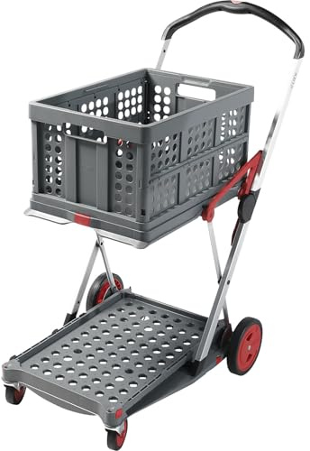 kaiserkraft | CLAX Klappmobil | Mit 46-l-Klappbox, Red Edition