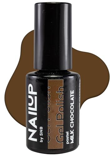 NAILUP by SNB UV/LED Gel Nagellack 6ml Milk Chocolate Pastell Gelnägel