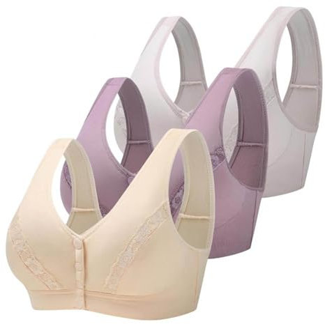 SRZYMJ Push up Strapless Bra Sports Bras Women Padded Cups Nursing Bras 34f Strapless Bras Cotton Bras Black Bandeau toplow Back Bra Cotton Underwear Women high Waisted Maternity Bras g Cup Minimiser