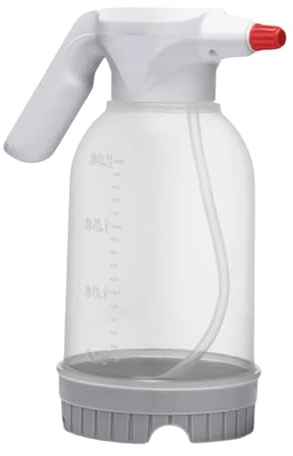 Annaffiatoio elettrico da 2 litri per piante da interno Bottiglia spruzzata a pressione regolabile Include manico ergonomico Design a tenuta stagna multiuso a pressione elettrica spruzzata