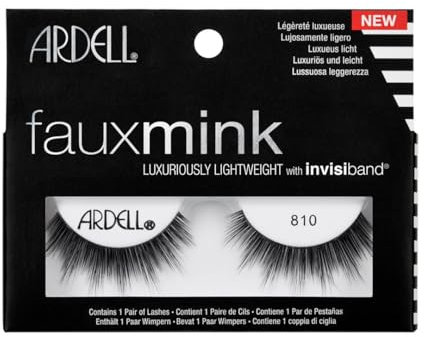 ARDELL Faux Mink 810 Künstliche Wimpern, Black, 25 g