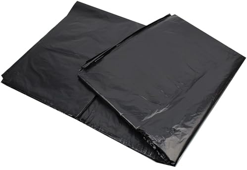240L Black Wheelie Bin Liners/Bags - Pack of 25 refuse sacks - Strong professional black - ENSA 12kg