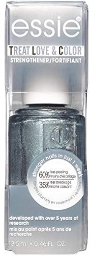 essie Metallics nail polish & strengthener, POWER PLUNGE