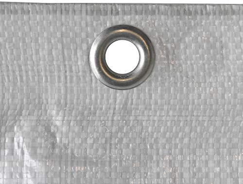 Gerüstplane in verschiedenen Größen 150g/m² Weiss (2,60 x 20 m)