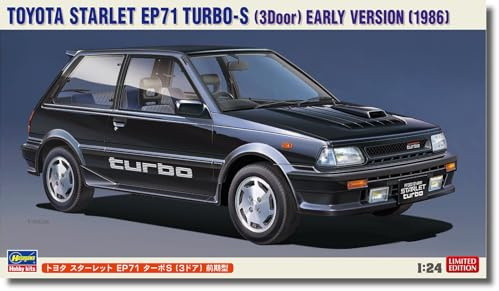Hasegawa - 1/24 Toyota Starlet EP71 Turbo S - Plastikmodellbausatz