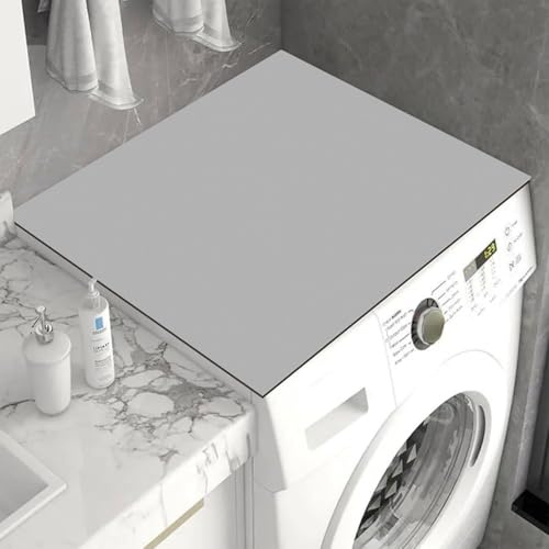 Waschmaschinenauflage,Waschmaschinen Staubschutz,Abdeckung für Waschmaschine,Kühlschrank Waschmaschinenabdeckung,Waschmaschine Staubschutzhülle,Staubschutzhülle Waschmaschinen