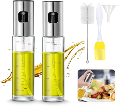 HOXATYP Ölsprüher Öl Sprühflasche Ölspray zum Kochen Ölsprüher für Speiseöl Für Grillen und Backen in der Küche