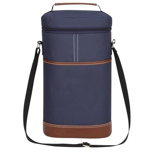 VNSMM Drinks Cooler Portable Bucket Carrier With Ice Champagne Picnic Pack Travel Carrier Wine Cooler Totes Wine Cooler(Blue)