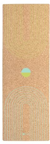 Yoga Design Lab Die Kork Yogamatte | Umweltfreundlicher Luxus | Ideal für Hot Yoga, Power, Bikram, Ashtanga, Schweißtreibende Workouts | Studioqualität | Inklusive Tragegurt!