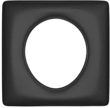 KiBcsLic Cojín de Asiento de Inodoro de PU Acolchado con Esponja para Sillas de Inodoro de Cabecera Cojín de Inodoro para Postradas en Cama, Anillo de Asiento