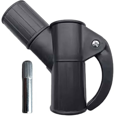 MagiDeal Accessoires pour parasol de terrasse, poignée fixe relevable, fixation robuste et portable pour parasol d'extérieur, pour balcon, fête, jardin, Gris