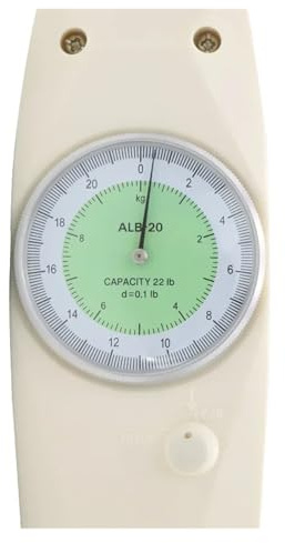 Analog Force Gauge Push Pull Gauge Tension Meter High Quality Force Dynamometer Measuring Instruments for Heavy-Duty Tasks(500N)