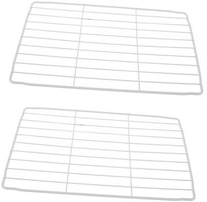 BUGUUYO 2 Piezas Estantes de Rejilla para Congelador Reemplazo Comercial para Refrigerador Organizadores de Almacenaje y Separadores de Prácticos y Versátiles para Doméstico y