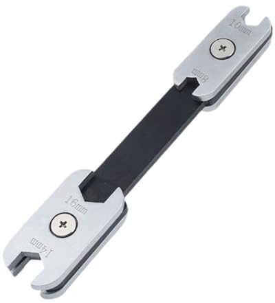 Nybhyjka 8 in 1 Socket Spanner - Installation Repair Quick Wrench Adjustable,360 Degree Rotating Household Car Maintenance Tool for Motorcycle Bicycles Bikes Bathroom Kitchen