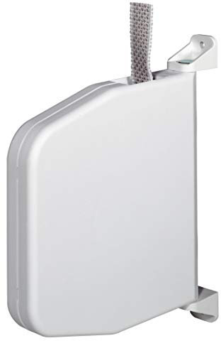 Selve 2 x Avvolgitori per cinghia con sistema a cerniera, colore: Bianco 5 m, cinghia per serrande