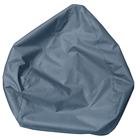 Sharplace Sitzsack ohne Füllung, Riesensitzsack Sitzsack Bezug aus Leinen, Grau