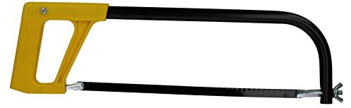 12 10 300 mm Bügelsägenrahmen & 24 TPI-Blade High Vis Bügelsäge Metall Cutter