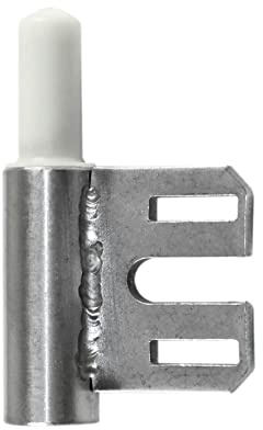 SN-TEC Türband Rahmenteil Edelstahl matt V 8100 WF für Stahlzarge, mit Gleitlager, Rolle 15mm, Dorn 10mm (10 Stück)