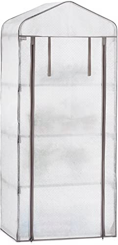 Christow Greenhouse Fleece Cover For Plants Extra Thick For Frost Protection (Fits 4 Tier Greenhouse)