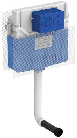 Ideal Standard ProSys Mechanical Toilet Cistern, 120mm Depth, Front Flush Operation, R031767