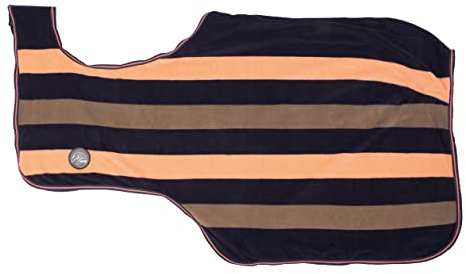 HKM Professional Pferdedecken 4240 Orange/Sand/Navy 125