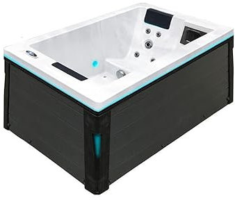 Feuer-Zaun Whirlpool Outdoor | 2 Personen | Pool | Serene 2 Spa | Luxus Spa | Wellness