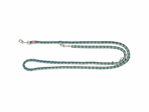 TRIXIE Cavo V-Leine, L–XL: 2,00 m/ø 18 mm, Petrol/Salbei
