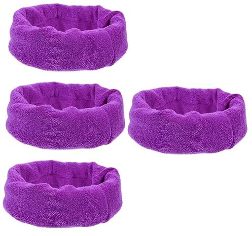 BESPORTBLE 4stücke Multi-funktionale Hunde-ohrenschützer Für Welpen Elastische Waschbare Und Schalldämmende Ohrmütze Für Haustiere Zum Schutz Der Ohren Und des Nackens Bei Kälte